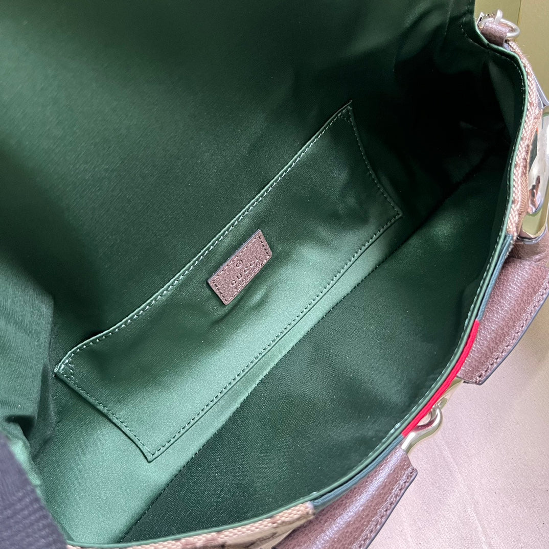 Bolsa Ombro Couro Pequena Com Corrente Metálica