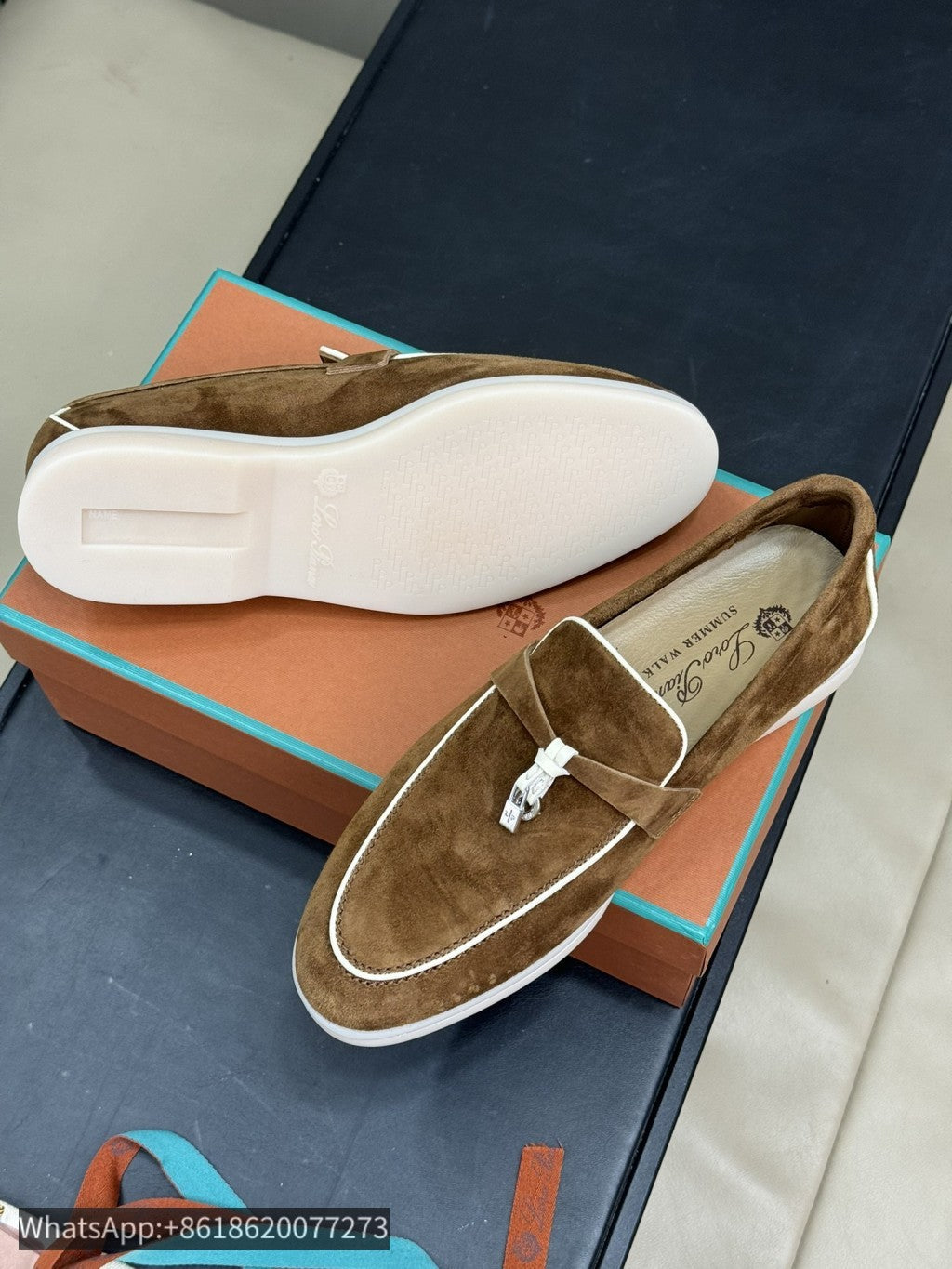 Tênis Casual Camurça Marrom