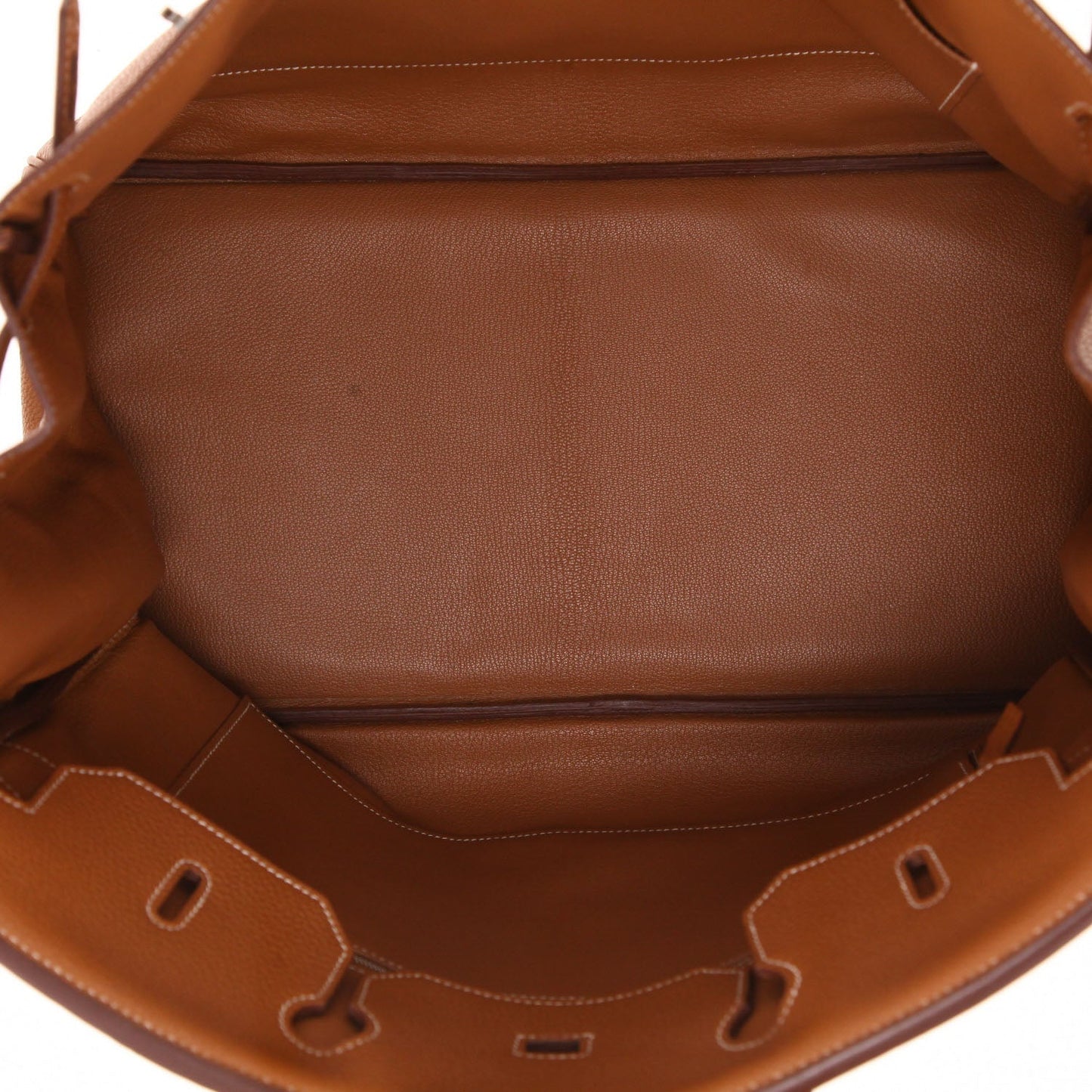 Bolsa Satchel Couro Caramelo com Alça Superior