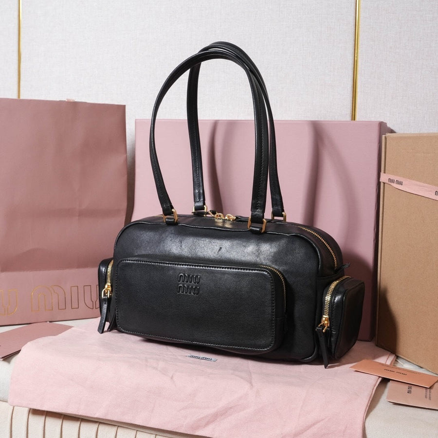 Pocket Nappa Leather Bag