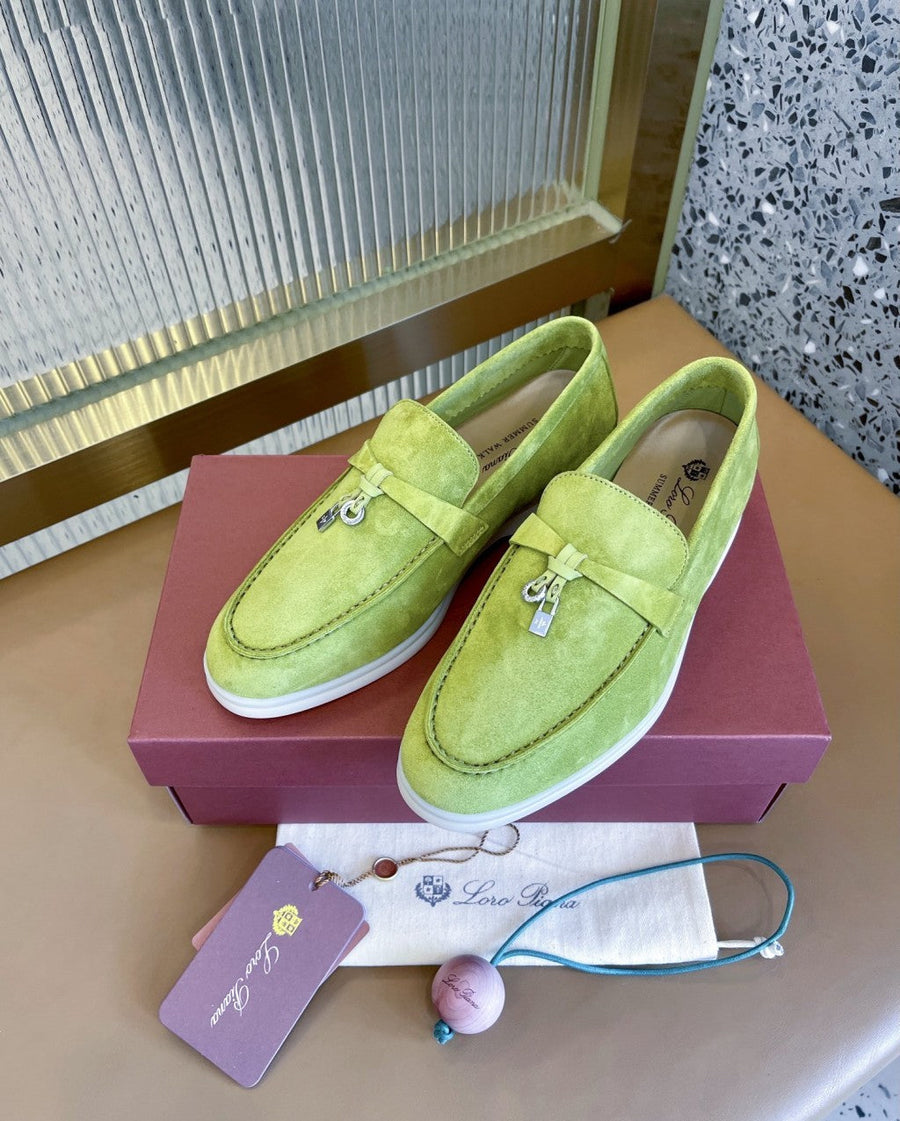 Loro Piana Summer Charms Walk Feminino | Verde Lima