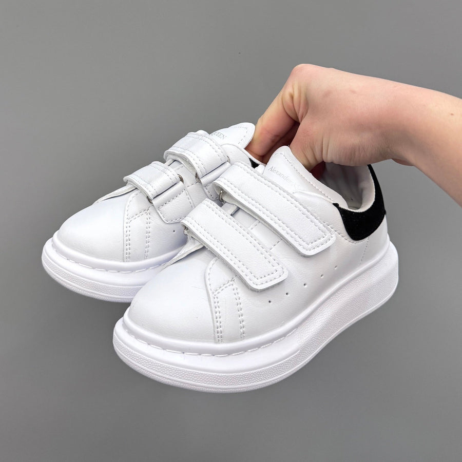 Tênis Alexander McQueen White and Black Infantil