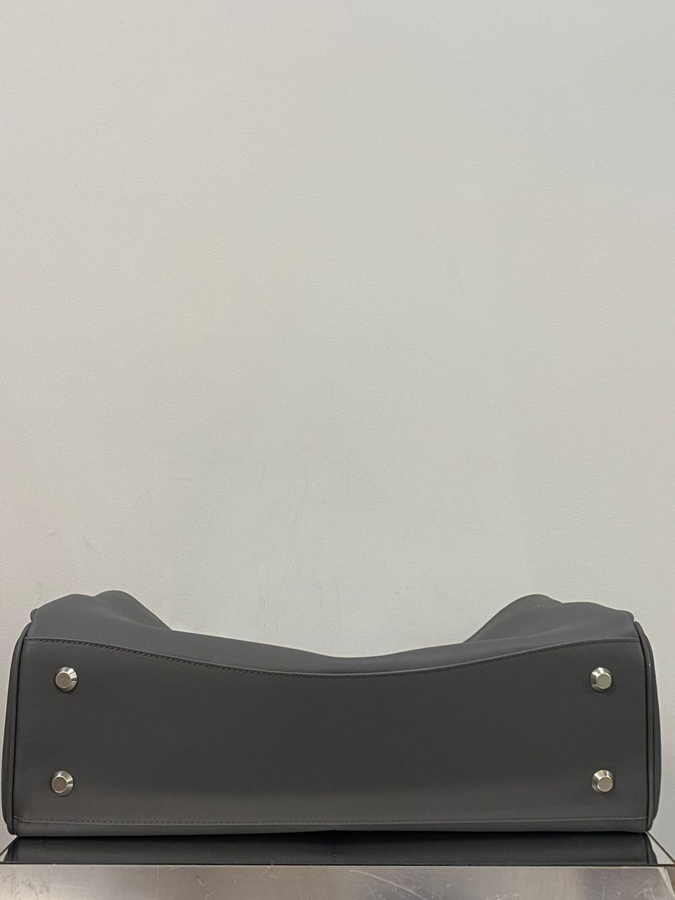 Bolsa Satchel Média Couro Estruturada