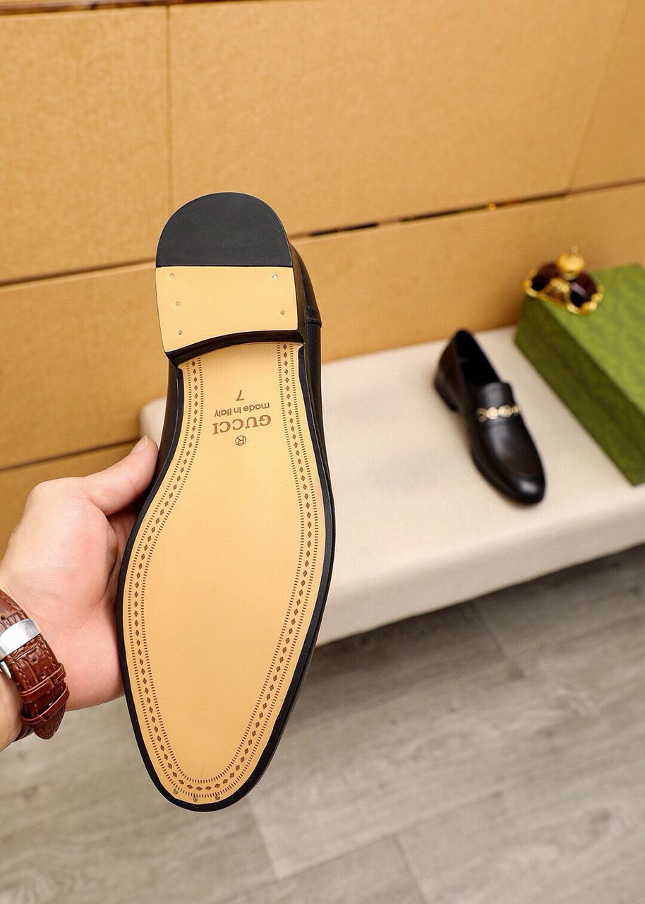 Sapato Social Couro Preto