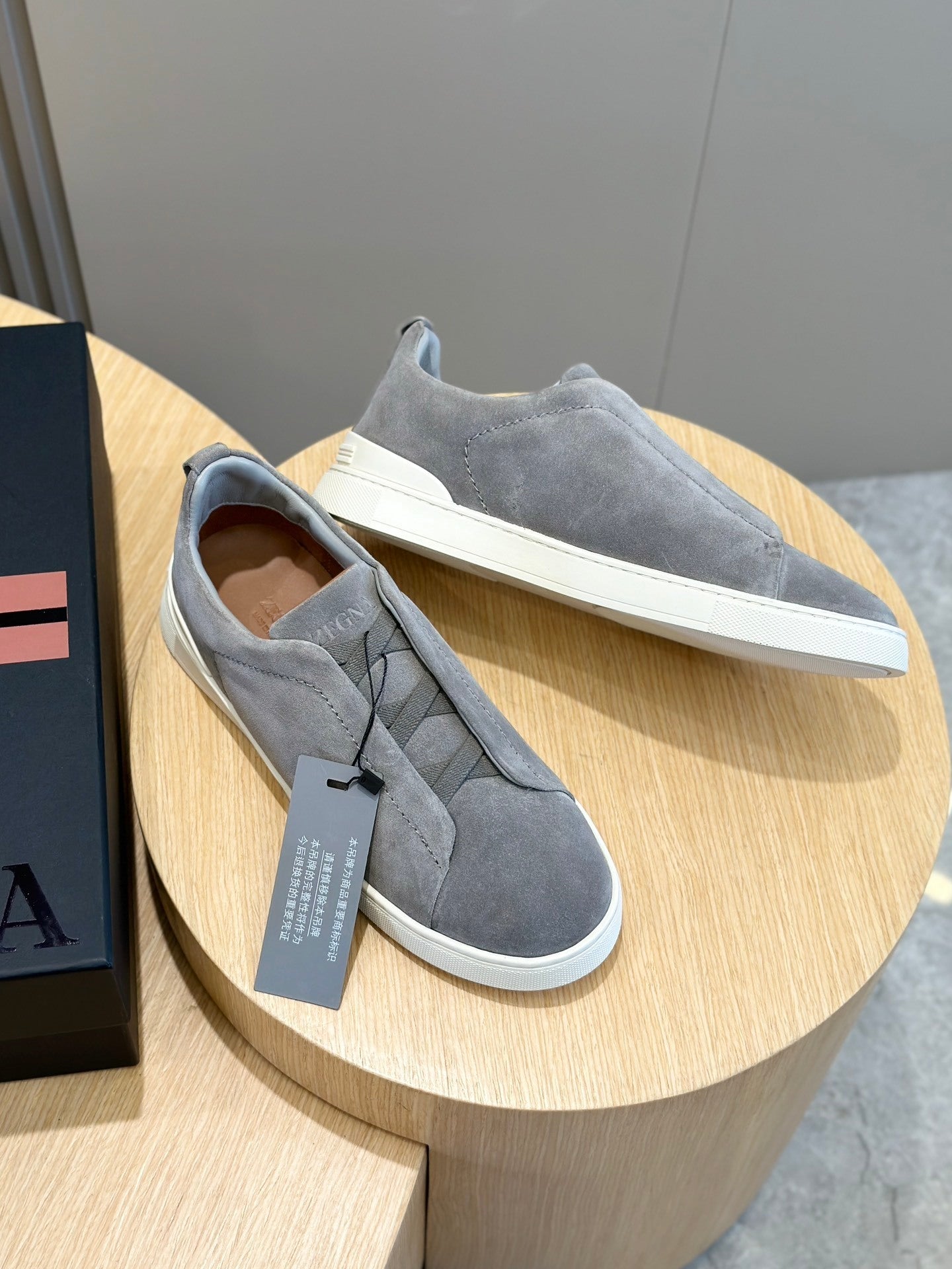 Mocassim Couro Costura Tripla