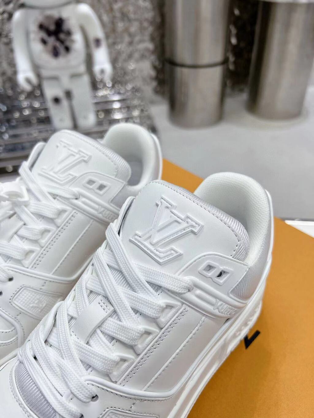 Tênis Casual Couro Branco