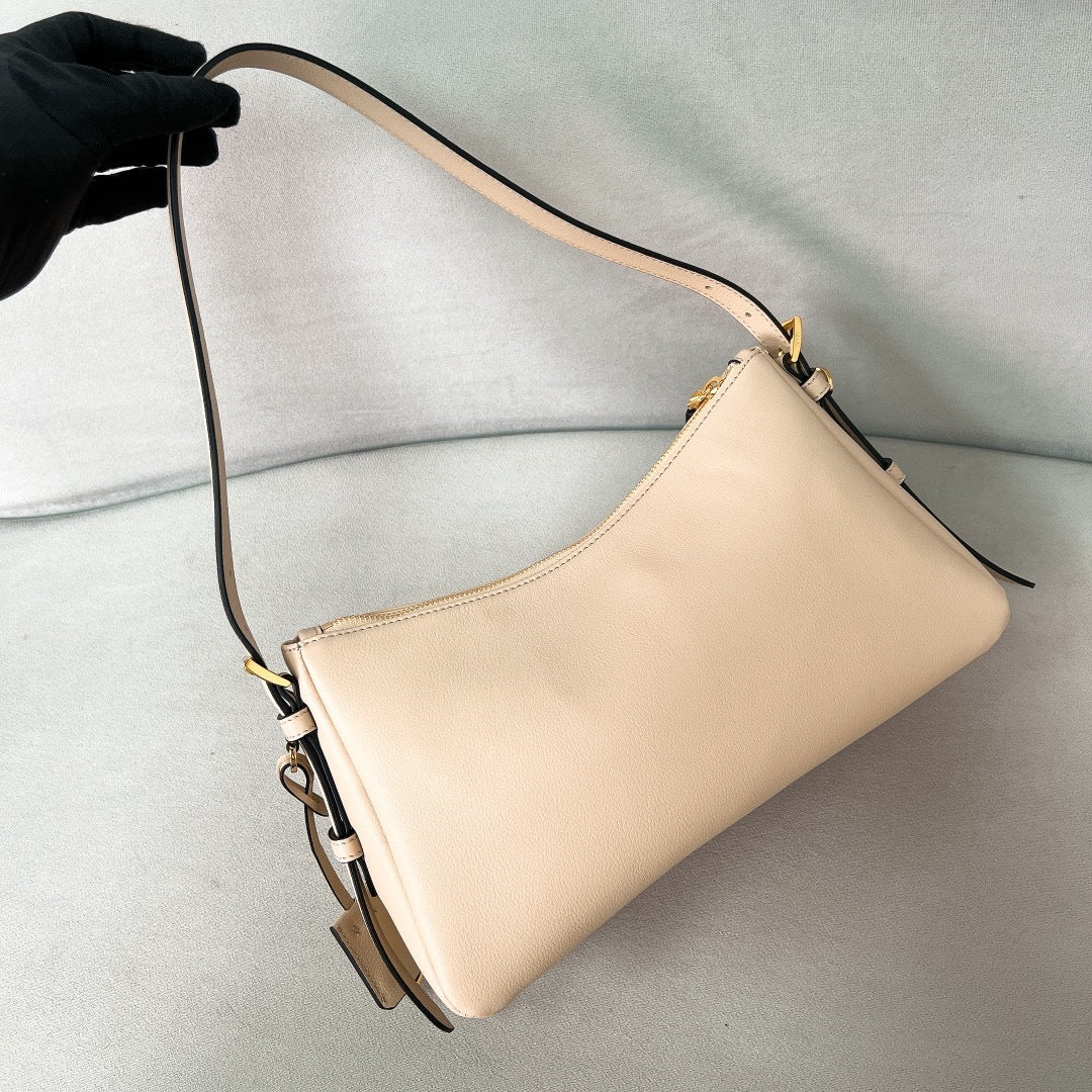 Bolsa Satchel Couro Estruturada Preta