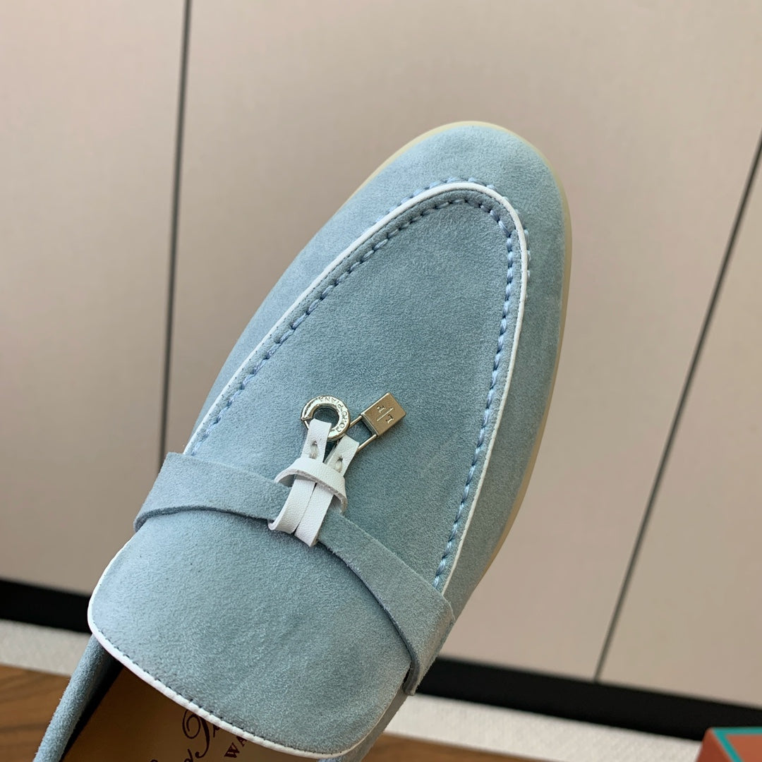 Tênis Couro Azul