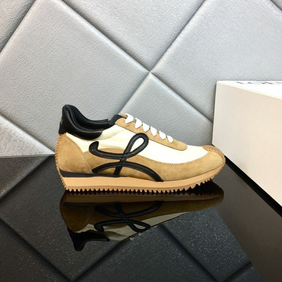 Loewe Flow Runner Sneakers - Gold Black