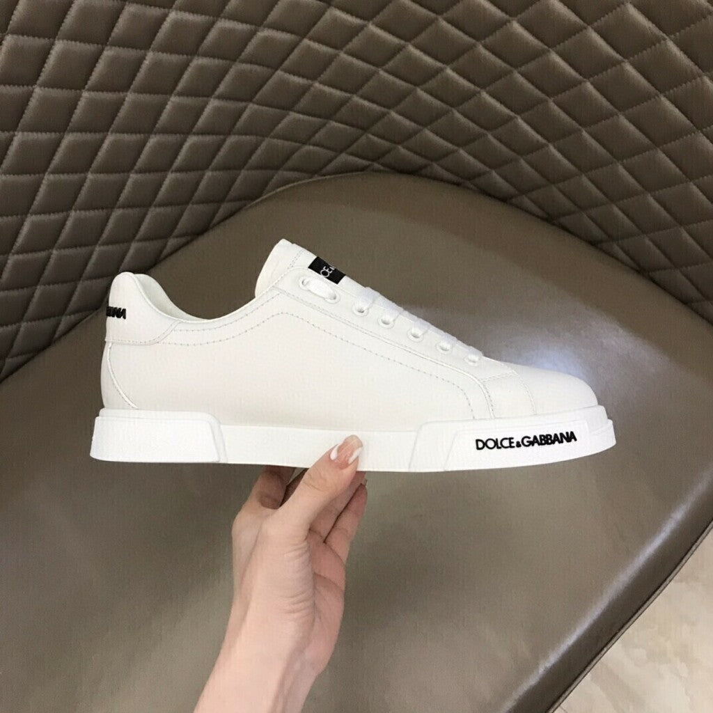 Tênis Couro Casual Branco