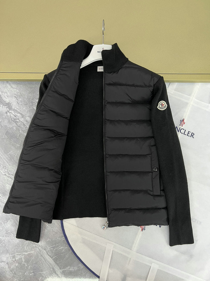 Cardigan Acolchoado Preto