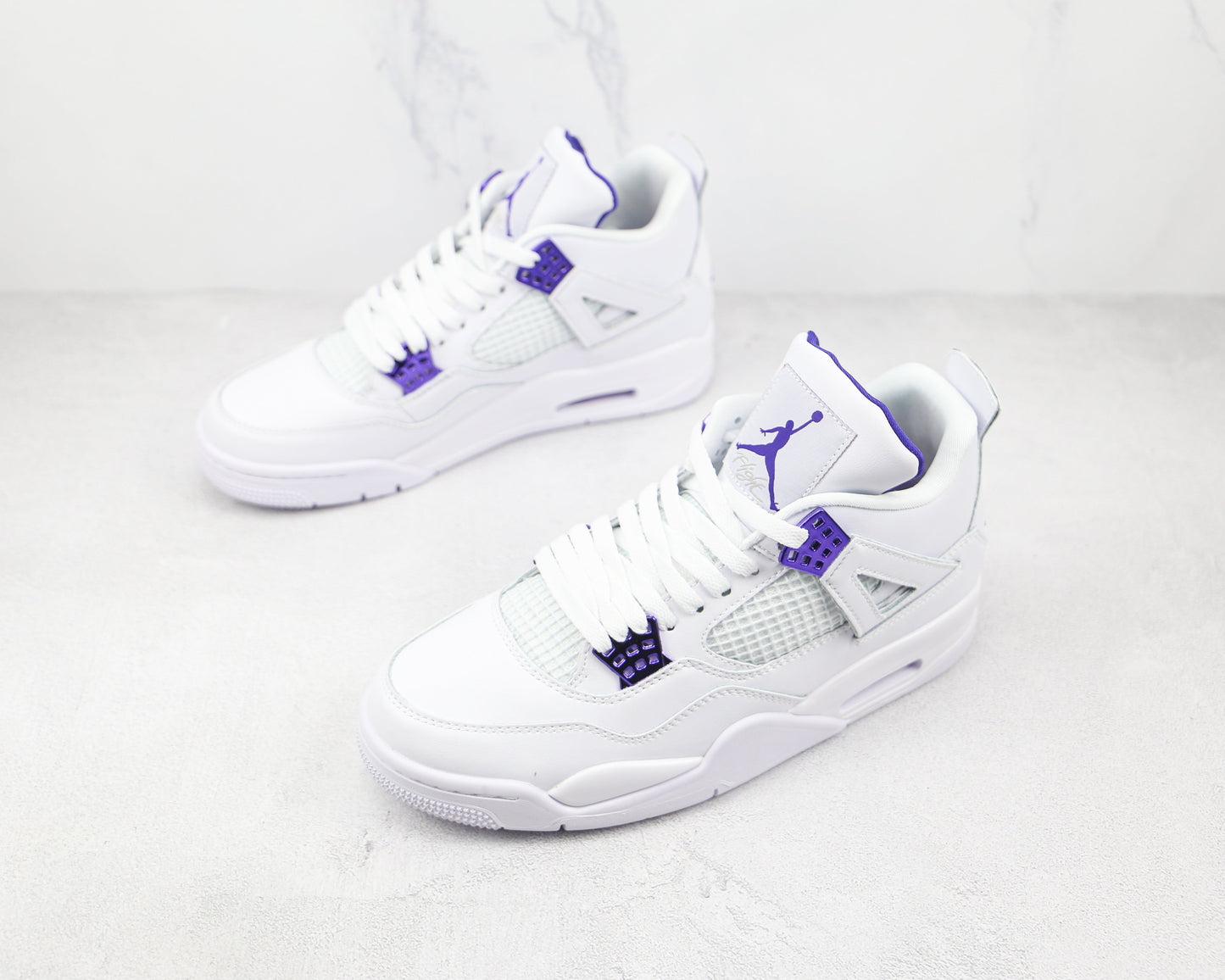 Tênis Cano Alto Basquete Roxo Metálico