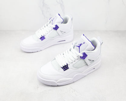 Tênis Cano Alto Basquete Roxo Metálico