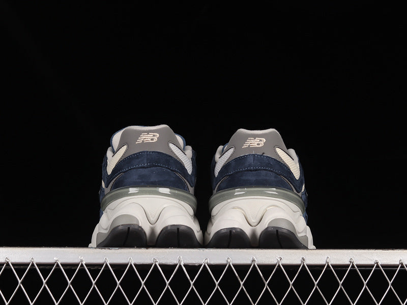 Tênis Runner Malha Natural e Indigo Solado Contrastante