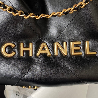 Bolsa Pequena Couro Preto Mini
