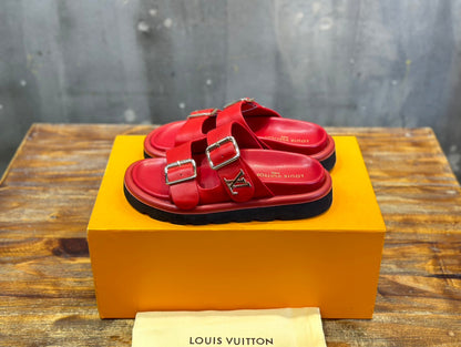Chinelo Borracha Vermelho Vintage