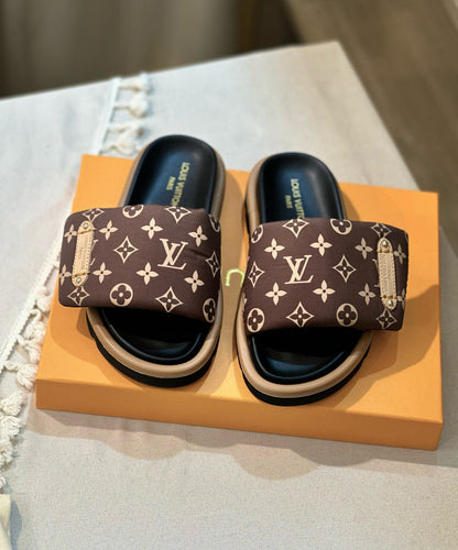 Chinelo Flatform Espuma Cacao