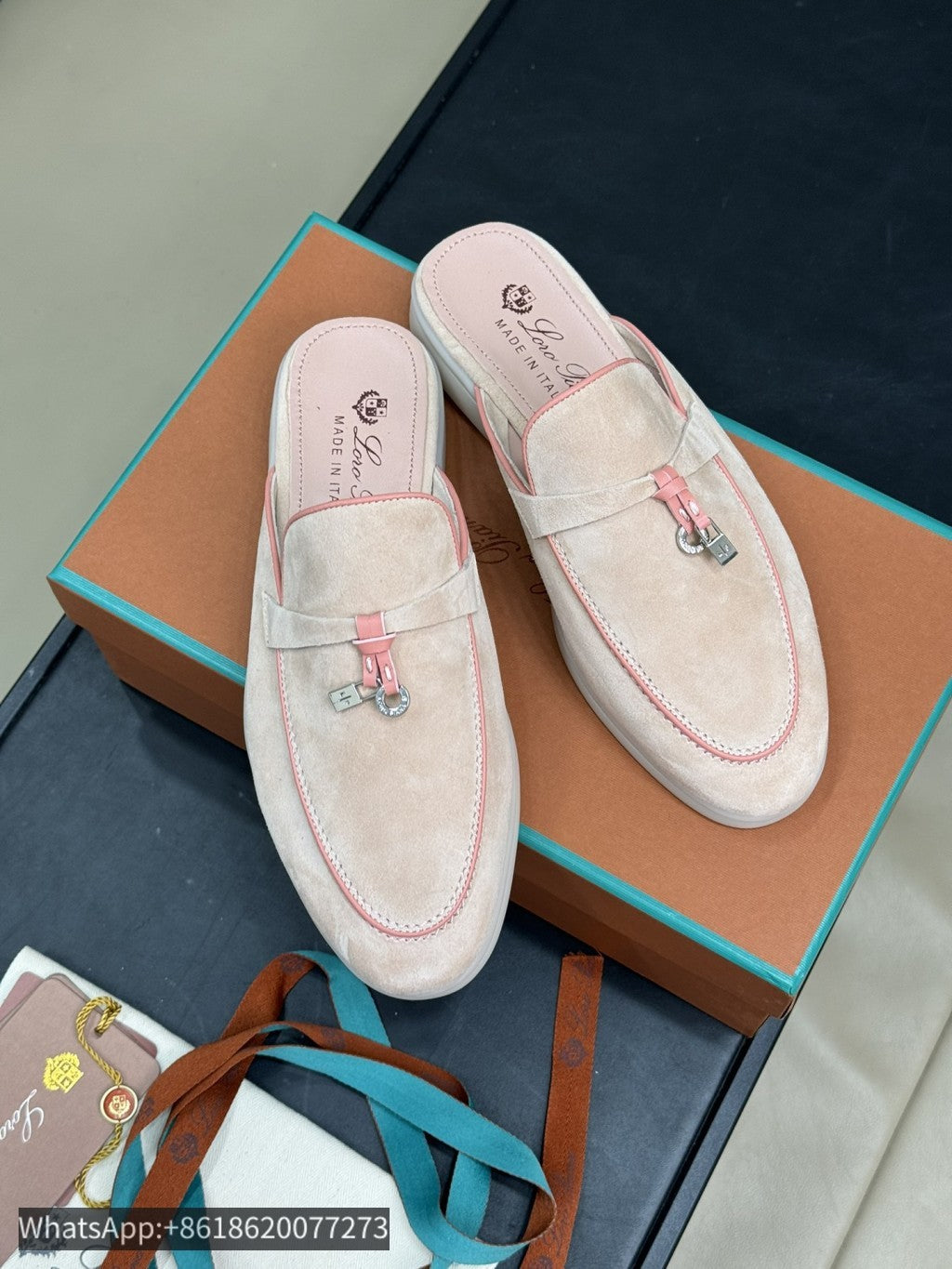 Mule Couro Casual Conforto