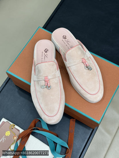Mule Couro Casual Conforto