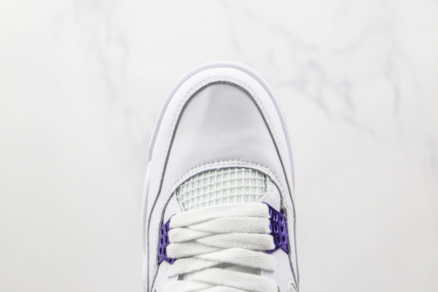 Tênis Cano Alto Basquete Roxo Metálico