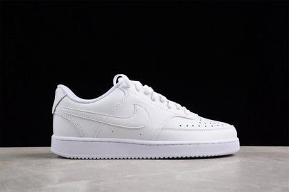 Tênis Couro Estilo Vintage Branco