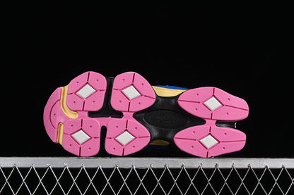 Tênis Runner Mesh Azul Oásis Detalhe Rosa