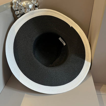 Boné Algodão Preto Abotoado