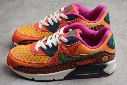 Tênis Runner Malha Multicolorido Estampa Caveira