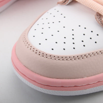 Tênis Cano Baixo Skate Couro Rosa Pombinha
