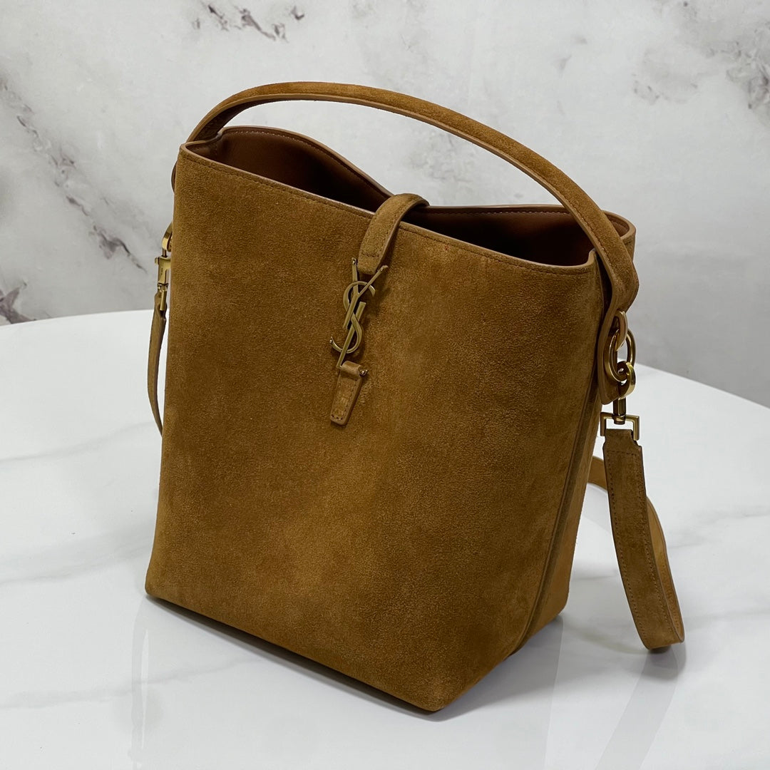 Bolsa Satchel Camurça Média 37cm