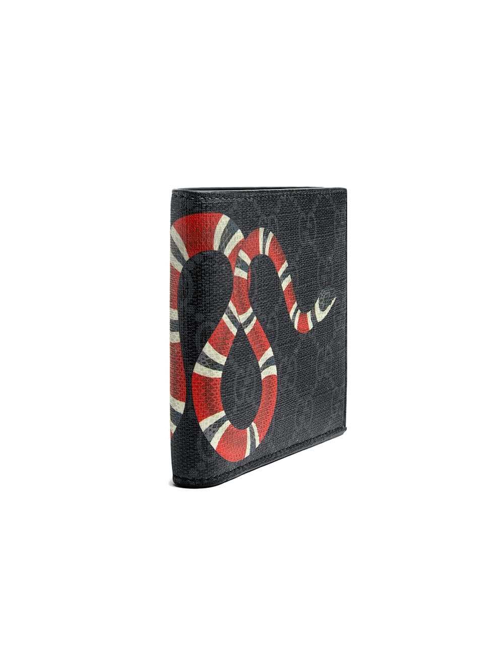 Gucci Carteira GG Supreme com estampa Kingsnake