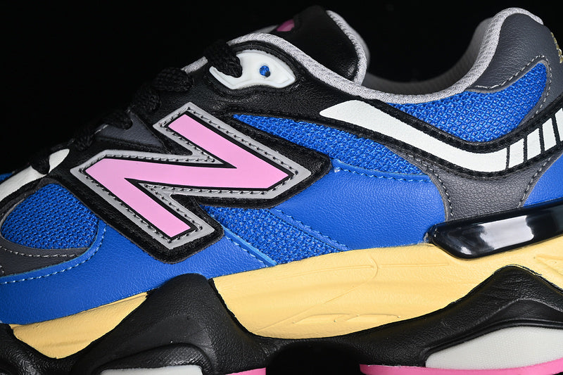 Tênis Runner Mesh Azul Oásis Detalhe Rosa
