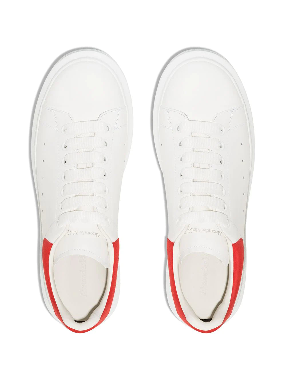 Alexander McQueen Tênis cano baixo com solado chunky