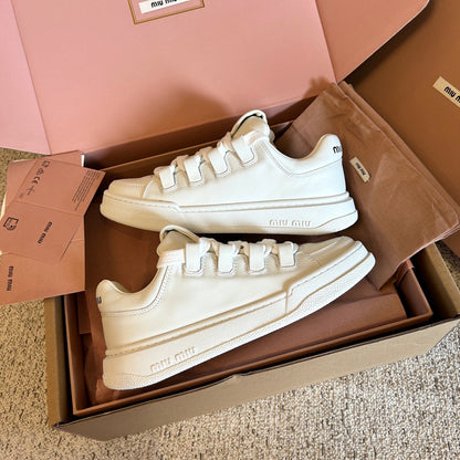 Tênis Couro Branco Casual