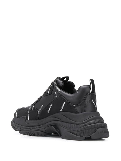 Balenciaga Tênis Triple S com logo corrido