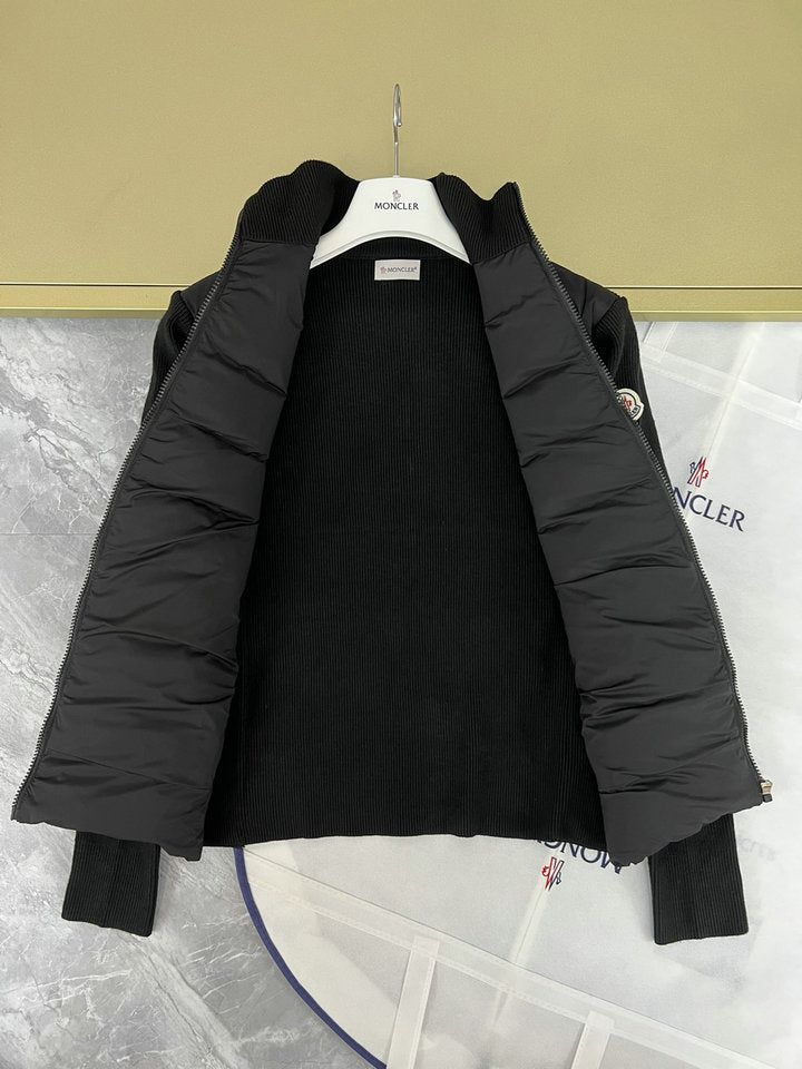 Cardigan Acolchoado Preto