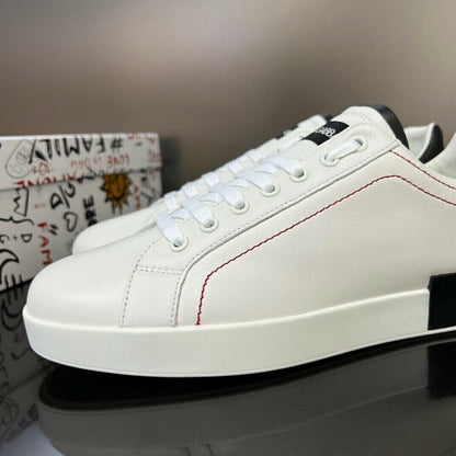Tênis Couro Branco Casual Conforto