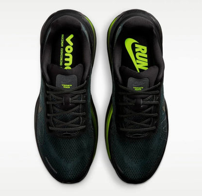 Tênis Runner Malha Preto Detalhe Verde