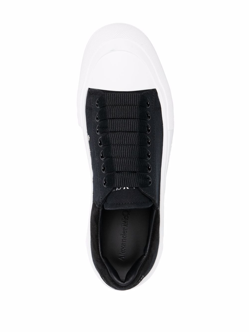 Alexander McQueen Tênis Deck Plimsoll com cadarço