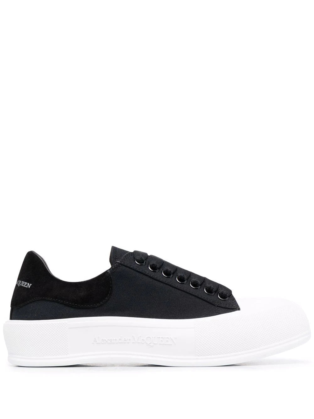 Alexander McQueen Tênis Deck Plimsoll com cadarço