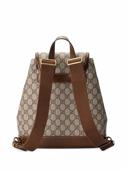 Gucci Mochila GG Supreme de canvas