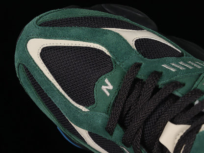 Tênis Runner Malha Forest Green Detalhe Cinza