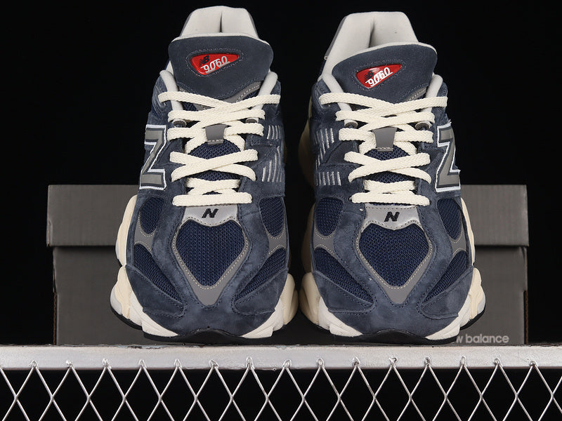 Tênis Runner Malha Navy Detalhe Branco