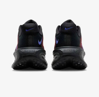 Tênis Runner Malha Preto Detalhes Roxo