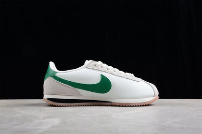 Tênis Couro Estilo Vintage Verde