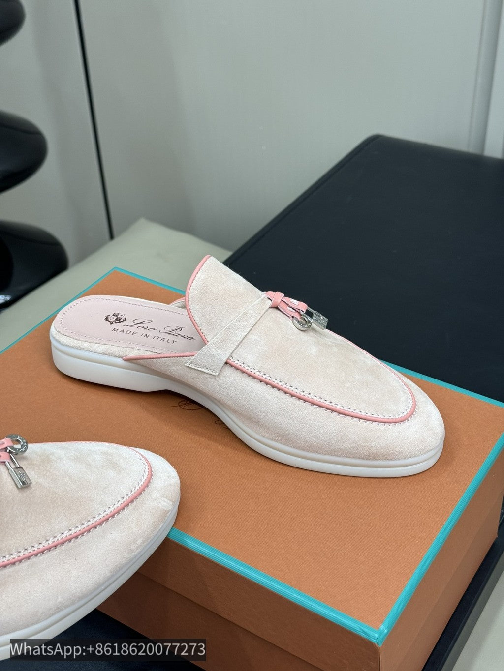 Mule Couro Casual Conforto