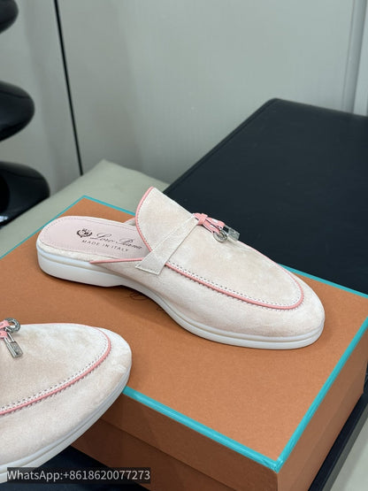 Mule Couro Casual Conforto