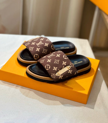 Chinelo Flatform Espuma Cacao