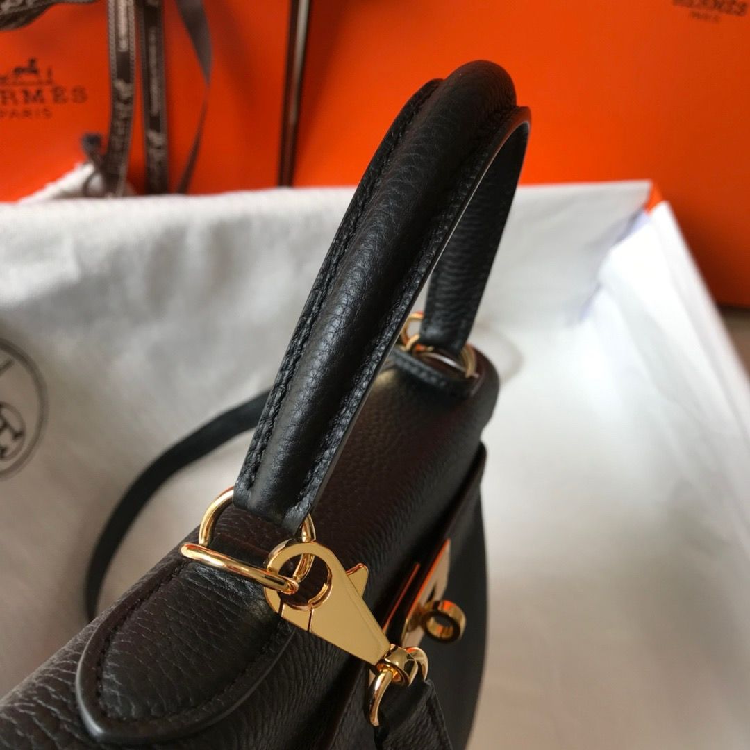 Bolsa Couro Preto