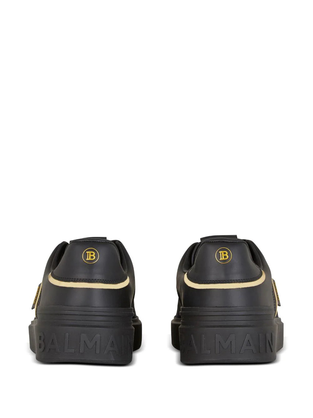 Balmain Tênis B-Court de couro